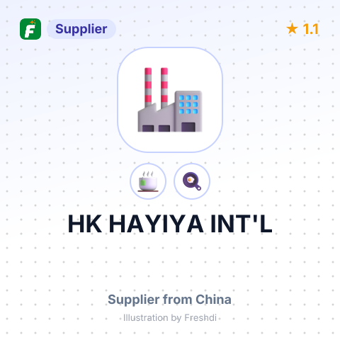 HK HAYIYA INT'L – summary card, no photo uploaded yet