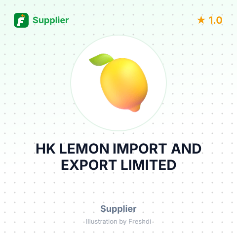 HK LEMON IMPORT AND EXPORT LIMITED – summary card, no photo uploaded yet