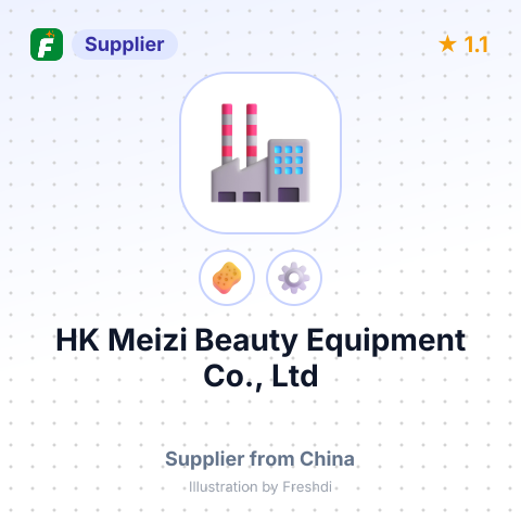 HK Meizi Beauty Equipment Co., Ltd – summary card, no photo uploaded yet