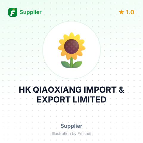 HK QIAOXIANG IMPORT & EXPORT LIMITED – summary card, no photo uploaded yet