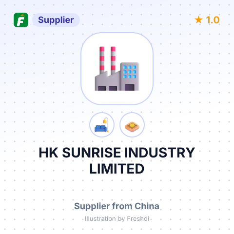 HK SUNRISE INDUSTRY LIMITED – summary card, no photo uploaded yet