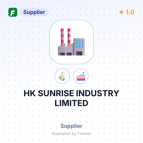HK SUNRISE INDUSTRY LIMITED – summary card, no photo uploaded yet