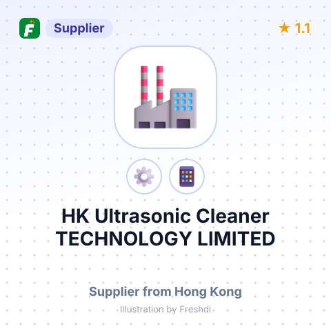 HK Ultrasonic Cleaner TECHNOLOGY LIMITED – summary card, no photo uploaded yet