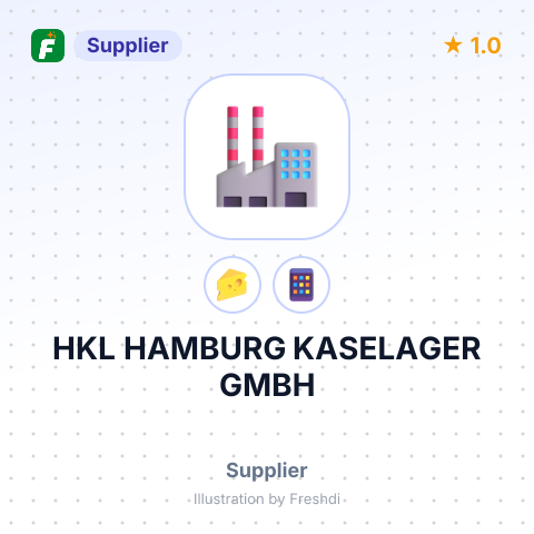 HKL HAMBURG KASELAGER GMBH – summary card, no photo uploaded yet