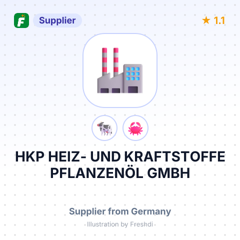 HKP HEIZ- UND KRAFTSTOFFE PFLANZENÖL GMBH – summary card, no photo uploaded yet