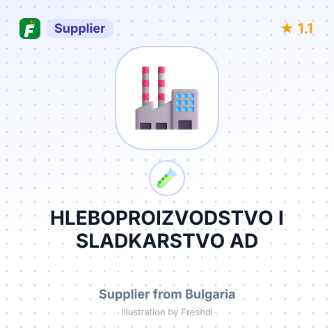 HLEBOPROIZVODSTVO I SLADKARSTVO AD – summary card, no photo uploaded yet