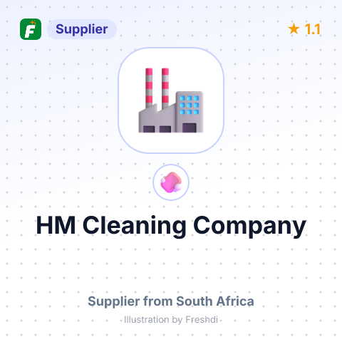 HM Cleaning Company – summary card, no photo uploaded yet
