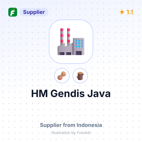 HM Gendis Java  – summary card, no photo uploaded yet
