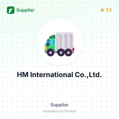 HM International Co.,Ltd. – summary card, no photo uploaded yet
