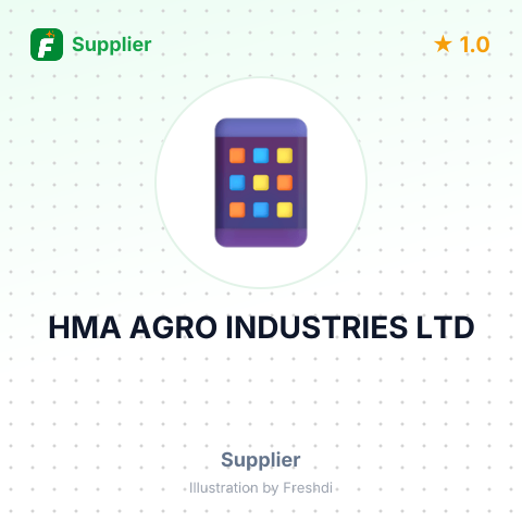 HMA AGRO INDUSTRIES LTD – summary card, no photo uploaded yet
