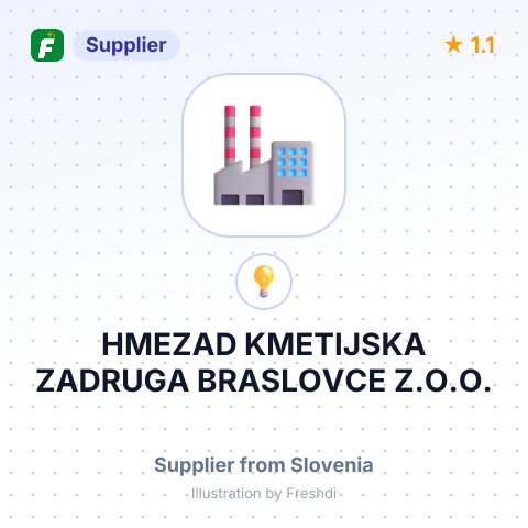 HMEZAD KMETIJSKA ZADRUGA BRASLOVCE Z.O.O. – summary card, no photo uploaded yet
