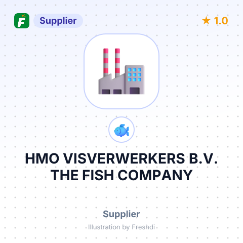 HMO VISVERWERKERS B.V. THE FISH COMPANY – summary card, no photo uploaded yet