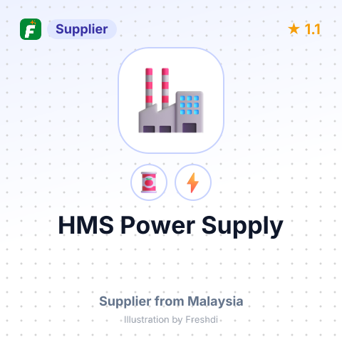 HMS Power Supply  – summary card, no photo uploaded yet