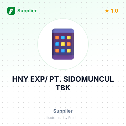 HNY EXP/ PT. SIDOMUNCUL TBK – summary card, no photo uploaded yet