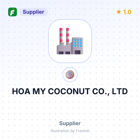 HOA MY COCONUT CO., LTD – summary card, no photo uploaded yet
