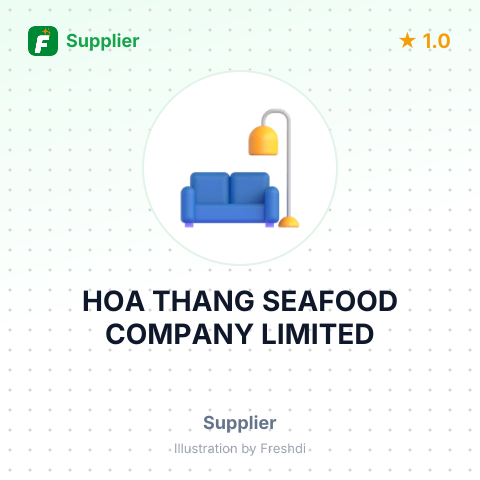 HOA THANG SEAFOOD COMPANY LIMITED – summary card, no photo uploaded yet