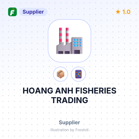 HOANG ANH FISHERIES TRADING – summary card, no photo uploaded yet