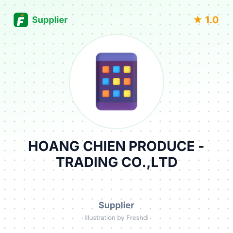 HOANG CHIEN PRODUCE - TRADING CO.,LTD – summary card, no photo uploaded yet