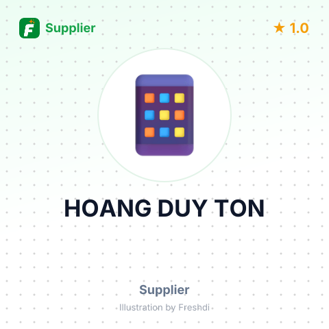 HOANG DUY TON – summary card, no photo uploaded yet