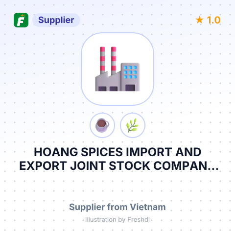 HOANG SPICES IMPORT AND EXPORT JOINT STOCK COMPANY – summary card, no photo uploaded yet