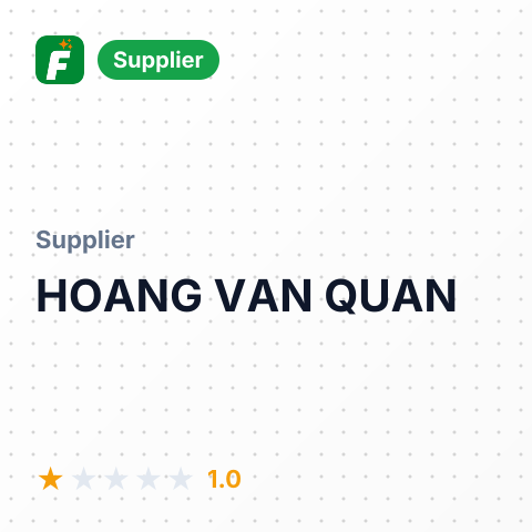 HOANG VAN QUAN – summary card, no photo uploaded yet