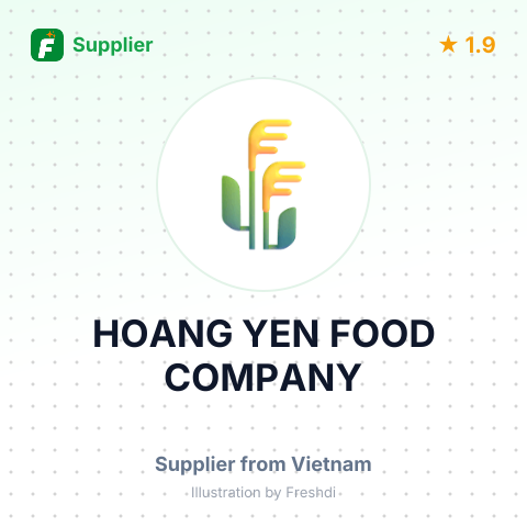 HOANG YEN FOOD COMPANY – summary card, no photo uploaded yet