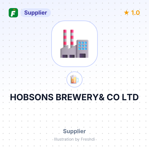 HOBSONS BREWERY& CO LTD – summary card, no photo uploaded yet