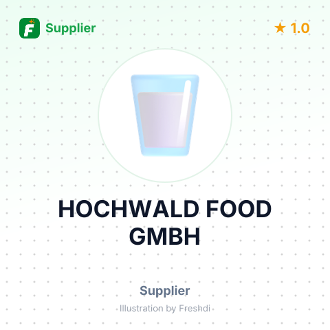 HOCHWALD FOOD GMBH – summary card, no photo uploaded yet