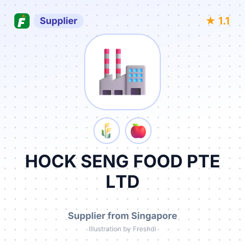 HOCK SENG FOOD PTE LTD – summary card, no photo uploaded yet