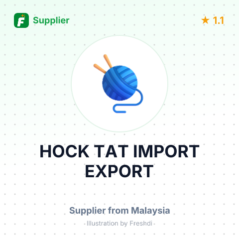 HOCK TAT IMPORT EXPORT – summary card, no photo uploaded yet