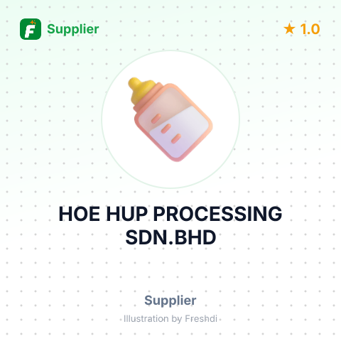 HOE HUP PROCESSING SDN.BHD – summary card, no photo uploaded yet