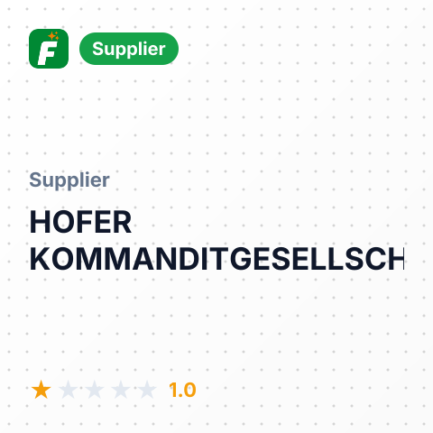 HOFER KOMMANDITGESELLSCHAFT – summary card, no photo uploaded yet