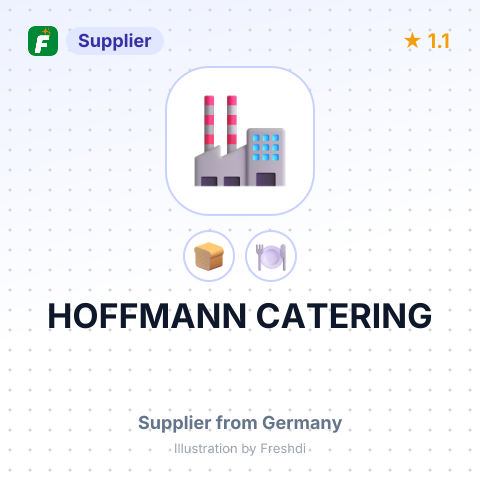 HOFFMANN CATERING – summary card, no photo uploaded yet
