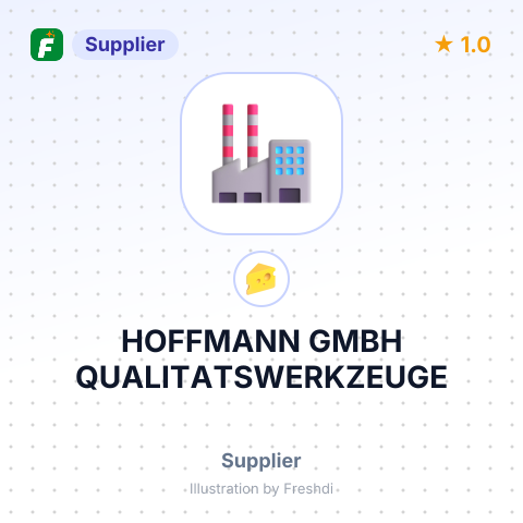 HOFFMANN GMBH QUALITATSWERKZEUGE – summary card, no photo uploaded yet