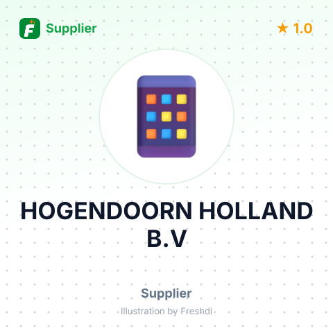 HOGENDOORN HOLLAND B.V – summary card, no photo uploaded yet