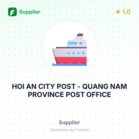 HOI AN CITY POST - QUANG NAM PROVINCE POST OFFICE – summary card, no photo uploaded yet