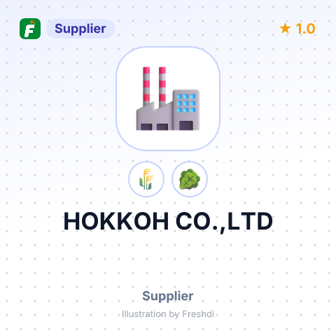 HOKKOH CO.,LTD – summary card, no photo uploaded yet
