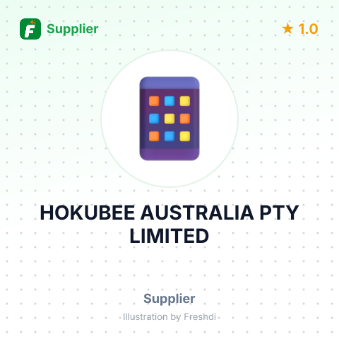 HOKUBEE AUSTRALIA PTY LIMITED – summary card, no photo uploaded yet