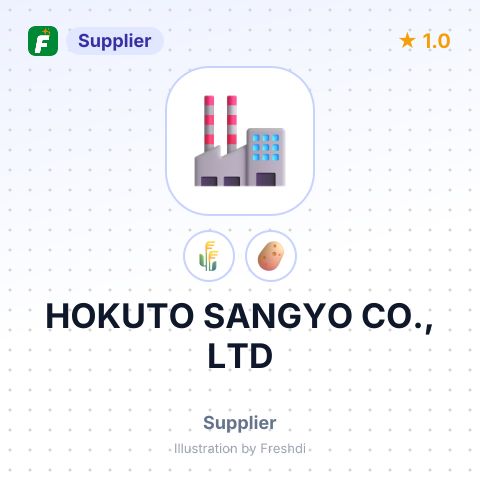 HOKUTO SANGYO CO., LTD – summary card, no photo uploaded yet