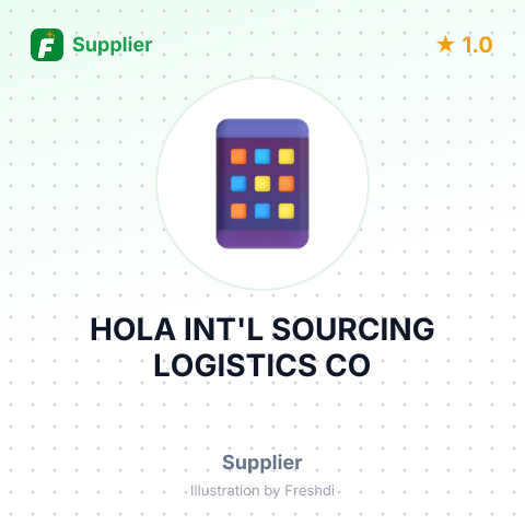 HOLA INT'L SOURCING LOGISTICS CO – summary card, no photo uploaded yet