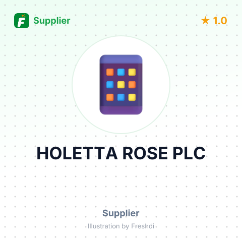 HOLETTA ROSE PLC – summary card, no photo uploaded yet