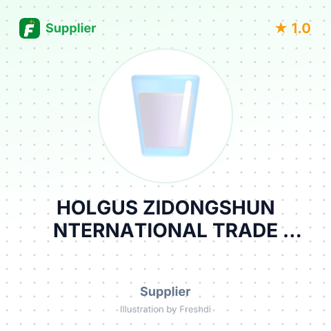 HOLGUS ZIDONGSHUN NTERNATIONAL TRADE CO.LTD – summary card, no photo uploaded yet