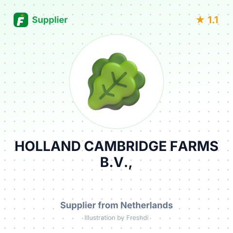 HOLLAND CAMBRIDGE FARMS B.V., – summary card, no photo uploaded yet