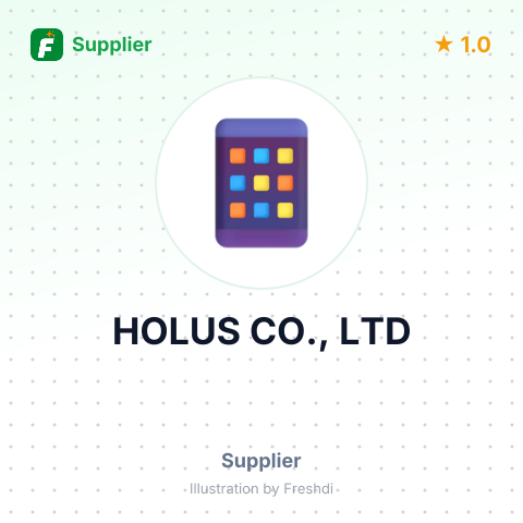HOLUS CO., LTD – summary card, no photo uploaded yet