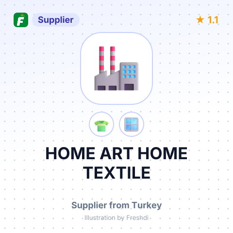 HOME ART HOME TEXTILE – summary card, no photo uploaded yet