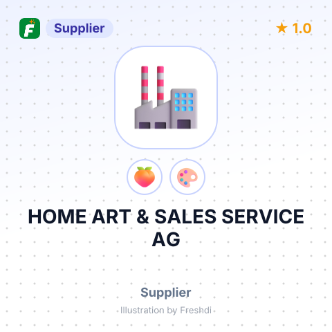 HOME ART & SALES SERVICE AG – summary card, no photo uploaded yet