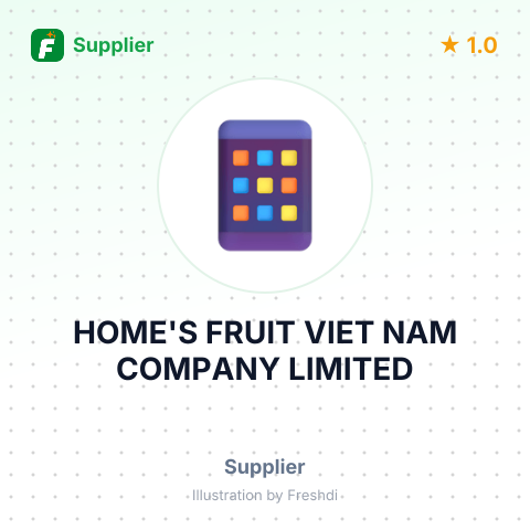 HOME'S FRUIT VIET NAM COMPANY LIMITED – summary card, no photo uploaded yet