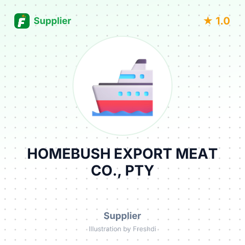 HOMEBUSH EXPORT MEAT CO., PTY – summary card, no photo uploaded yet