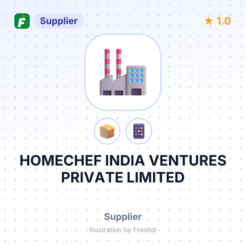 HOMECHEF INDIA VENTURES PRIVATE LIMITED – summary card, no photo uploaded yet