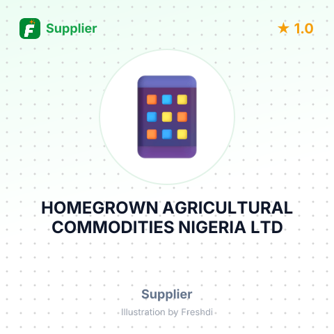 HOMEGROWN AGRICULTURAL COMMODITIES NIGERIA LTD – summary card, no photo uploaded yet